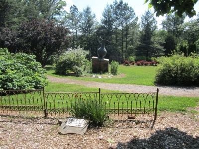 College Hill Reservoir Iron Fencing & Water Pitcher image. Click for full size.