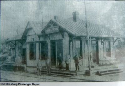 Old Strasburg Passenger Depot image. Click for full size.
