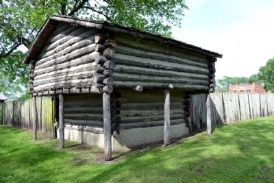 Corner Blockhouse. Click for full size. Corner Blockhouse image. Click for full size.