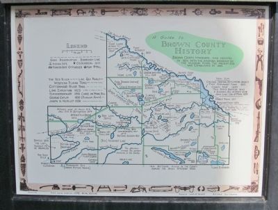 Nearby Brown County History Map image. Click for full size.