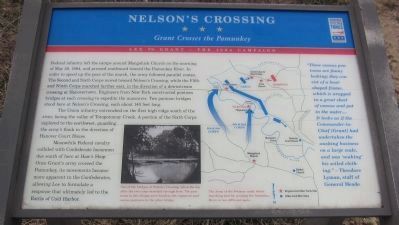 Nelson’s Crossing Marker. Click for full size. Nelson’s Crossing Marker image. Click for full size.