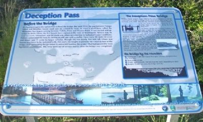 Deception Pass Marker image. Click for full size.