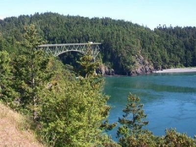 Deception Pass Bridge, South Span image. Click for full size.