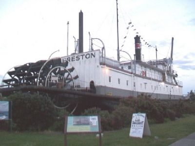 Powered by Steam Marker and the <i>W.T. Preston</i>. Click for full size. Powered by Steam Marker and the <i>W.T. Preston</i> image. Click for full size.