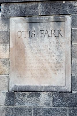 Otis Park Marker image. Click for full size.