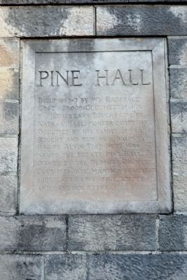 Pine Hall Marker image. Click for full size.