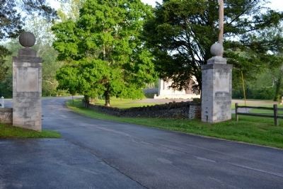 Rear Side of Otis Park Gate Entrance image. Click for full size.