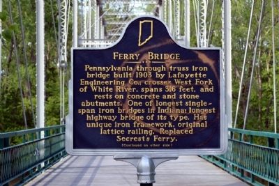 Ferry Bridge Marker. Click for full size. Ferry Bridge Marker image. Click for full size.
