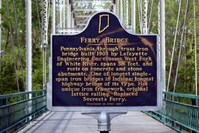 Ferry Bridge Marker image. Click for full size.