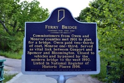 Ferry Bridge Marker image. Click for full size.