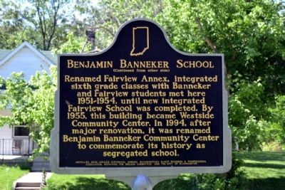 Benjamin Banneker School Marker. Click for full size. Benjamin Banneker School Marker image. Click for full size.