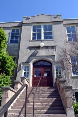 Entrance to Benjamin Banneker School. Click for full size. Entrance to Benjamin Banneker School image. Click for full size.