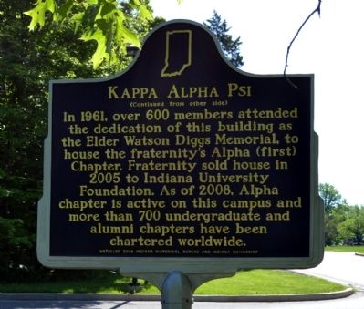 Kappa Alpha Psi Marker image. Click for full size.