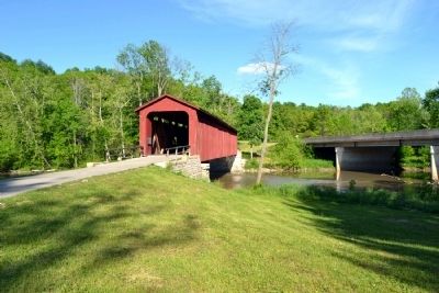Cataract Falls Covered Bridge image. Click for full size.