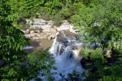 Second Drop of Upper Cataract Falls image. Click for full size.