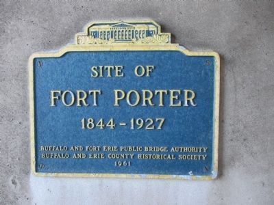 Fort Porter Marker image. Click for full size.