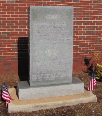 Textile Workers Monument Marker Relocation image. Click for full size.