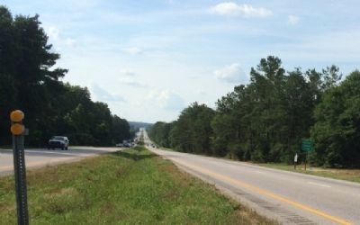 Looking North towards marker (front right). image. Click for full size.