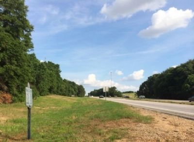 Looking South from marker. image. Click for full size.