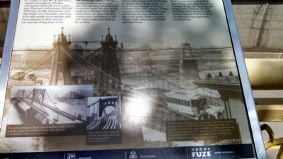 The Three Sisters Bridges Marker image. Click for full size.