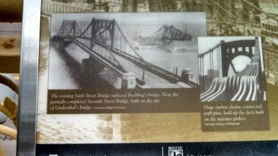 The Three Sisters Bridges Marker image. Click for full size.