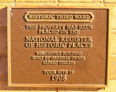 Mercantile Building Marker image. Click for full size.