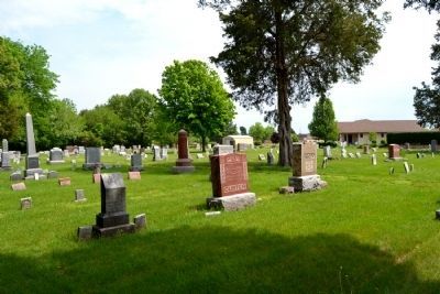 Southeast Part of West Goshen Cemetery image. Click for full size.