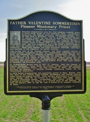 Father Valentine Sommereisen Marker image. Click for full size.