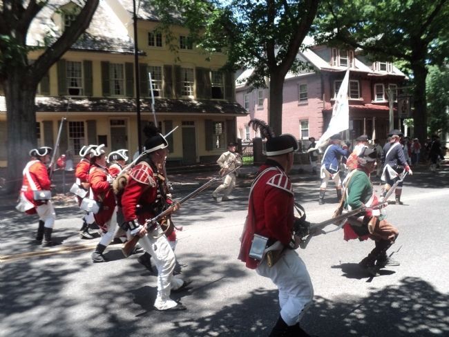 Skirmish at the Indian King Tavern image. Click for full size.