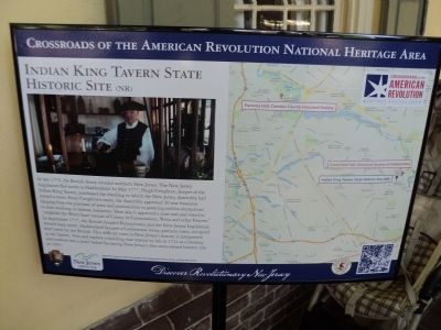 Indian King Tavern State Historic Site (NR) Marker image. Click for full size.