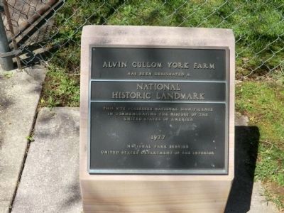 Alvin C York Farm-National Historic Landmark image. Click for full size.