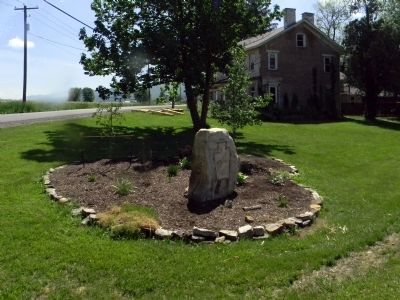 Wide view of the Antes Fort Marker [Missing] image. Click for full size.