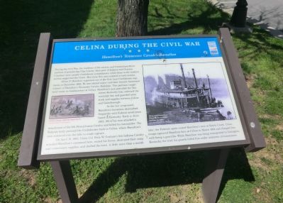Celina During the Civil War Marker image. Click for full size.