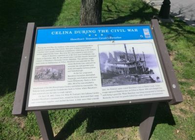 Celina During the Civil War Marker image. Click for full size.