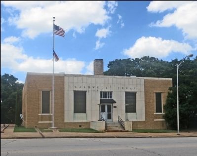 Abandoned Post Office Across the Street from the Marker image. Click for full size.