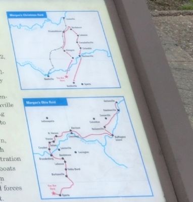 Close up of maps shown on the marker image. Click for full size.