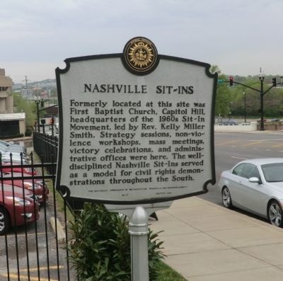 Nashville Sit-Ins Marker image. Click for full size.