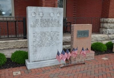 Nelson County World War I, World War II, Korean War, & Vietnam War Memorial image. Click for full size.