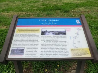Fort Negley Marker image. Click for full size.