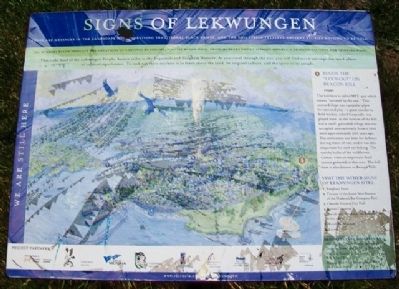 Signs of Lekwungen Marker image. Click for full size.