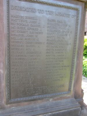 American Doughboy "Over the Top" to Victory Marker. Click for full size. American Doughboy "Over the Top" to Victory Marker image. Click for full size.