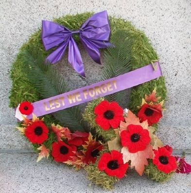 Wreath at Cenotaph image. Click for full size.
