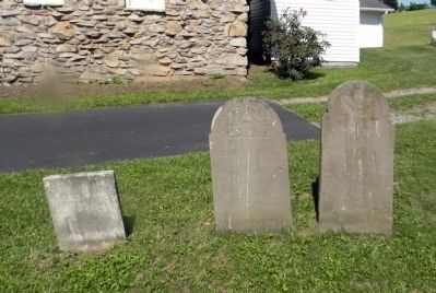 Graves of Frederick Haller and family image. Click for full size.