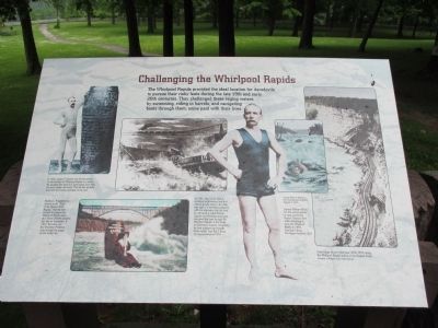 Challenging the Whirlpool Rapids Marker image. Click for full size.