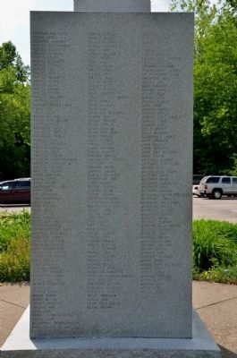 The Fort Boonesborough Monument - Side 4 image. Click for full size.