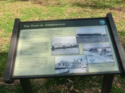 The Town of Johnsonville Marker image. Click for full size.