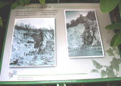 Sunken Garden Lake Sit-in Marker. Click for full size. Sunken Garden Lake Sit-in Marker image. Click for full size.