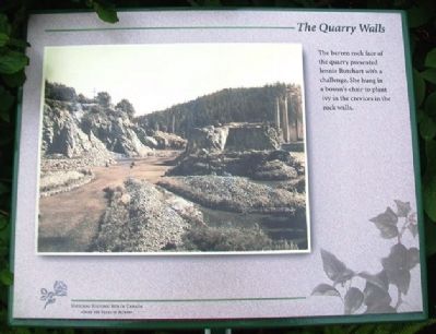 The Quarry Walls Marker. Click for full size. The Quarry Walls Marker image. Click for full size.
