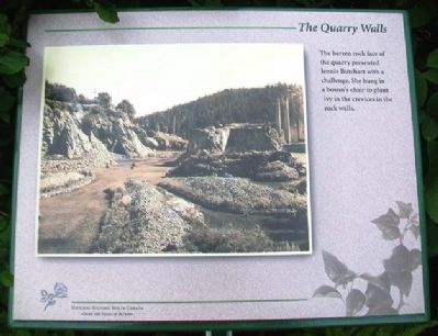 The Quarry Walls Marker image. Click for full size.
