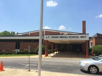 Former J.F. Drake High School - Now J.F. Drake Middle School. image. Click for full size.